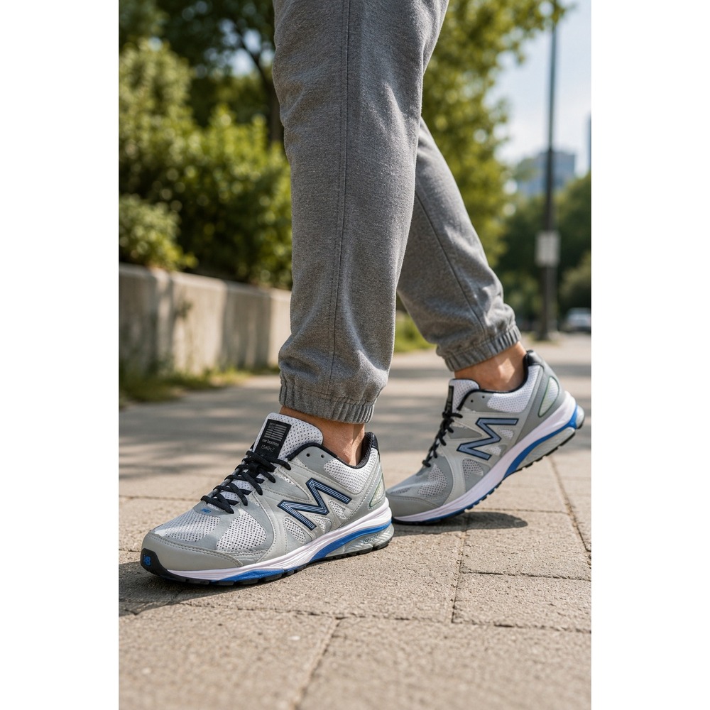NWT New Balance 1540v2 M1540SB2 Made USA Gray Blue Stability Running Shoes 13 6E